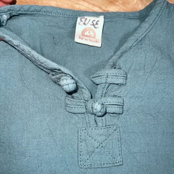 Buf no Tosessi, Toddler Luchador Lightweight Blouse 18-24M - Picture 7 of 8